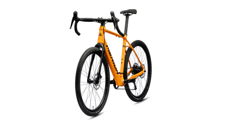 Merida - eSilex+ 600 Electric Gravel Bike in Orange Black-3